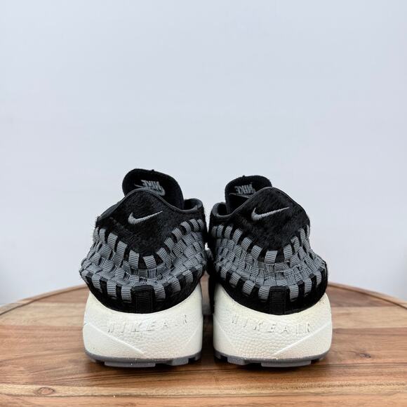 Nike Air Footscape Woven Black Smoke Grey Women's Size 8 FB1959-001 NEW - Picture 8 of 10